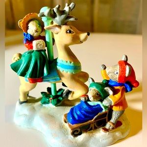 Avon Winter Mice Collectible Dated 1993